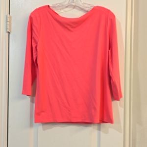 Ann taylor pink top